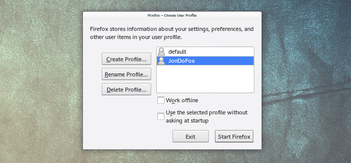 Navega de forma anónima con JonDo