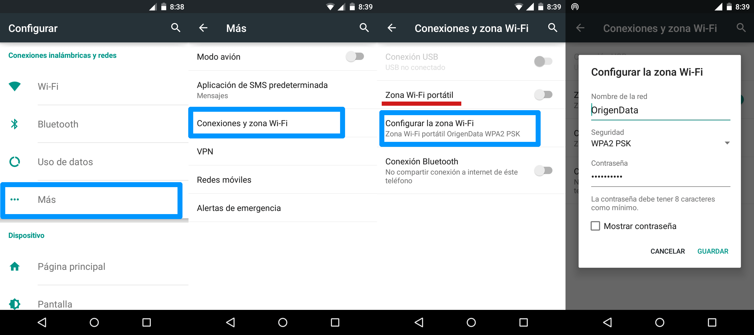 Creando un Access Point en Android